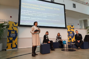 Seminar event at the University of Michigan.